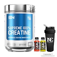 SUPREME NUTRITION SUPREME 100% CREATINE 500 GR. + SHAKER